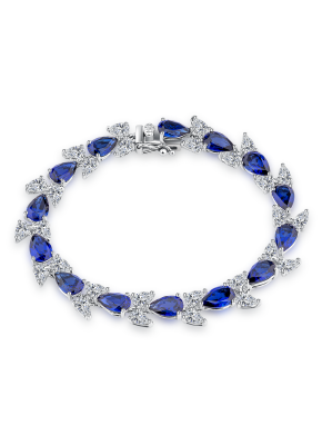 Bicolor corundum bracelet