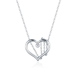 Heart chain necklace