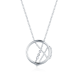 Circle chain necklace