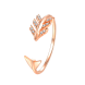 Stackable cupid arrow ring