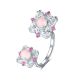 Flower bloom ring